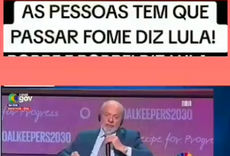 Falas de Lula são manipuladas para insinuar que presidente ofendeu pobres