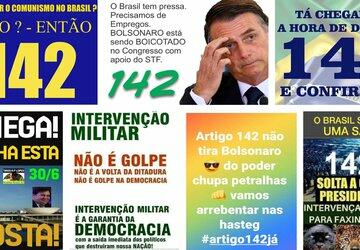 Não, o artigo 142 da Constituição não permite que Bolsonaro decrete intervenção militar
