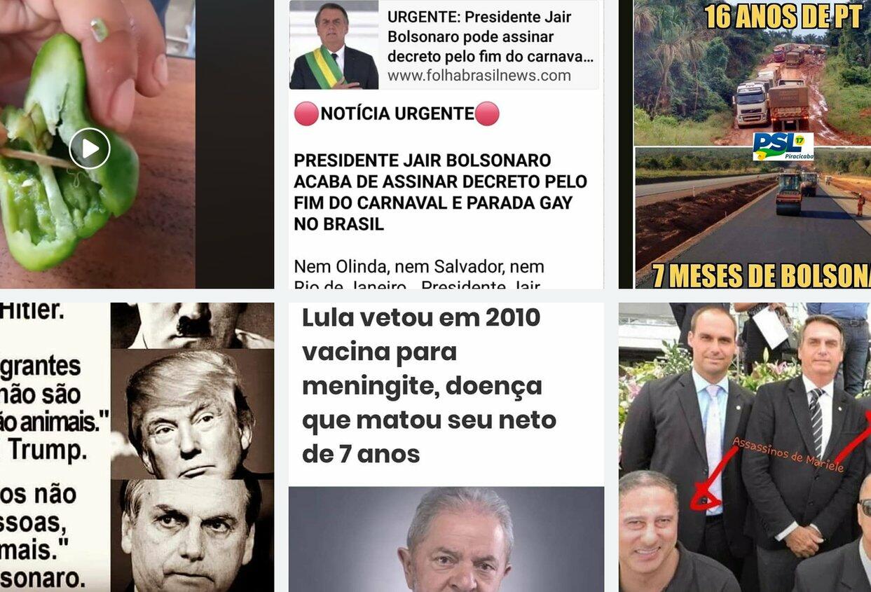Bolsonaro foi o mais citado em desinformação checada no Facebook em 2019