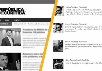 Para publicar desinformação, editor do ‘República de Curitiba.net’ usa foto de outra pessoa e exibe currículo falso