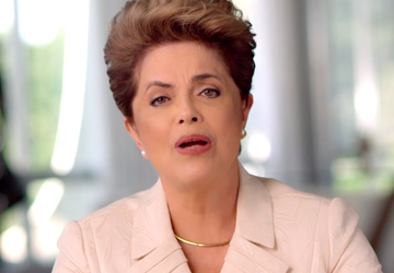 Contra impeachment, Dilma contrapõe sua biografia às de Cunha e opositores