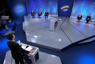 Checamos em tempo real o debate da TV Globo em SP