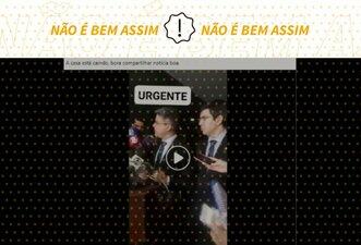 Vídeo em que senador pede impeachment de ministros do STF é de 2019, não recente