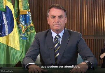 Em 90 minutos, Bolsonaro refuta ao menos cinco de suas declarações sobre protestos e coronavírus