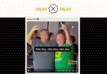 Homem que aparece ao lado de Dino em vídeo é atual governador do Maranhão, não Domingos Brazão