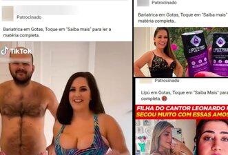 Com anúncios, golpe da lipozepina obtém 20 mi de visualizações no Facebook em 11 dias
