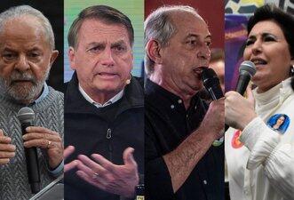 Lula, Bolsonaro, Ciro e Tebet erram ao falar de mulheres, economia e alimentos