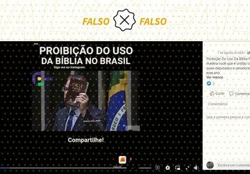 Uso da Bíblia não foi proibido no Brasil