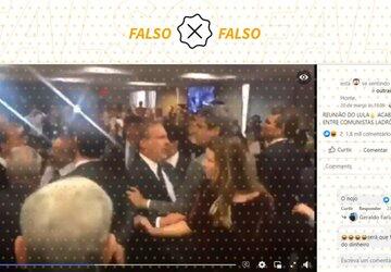 Vídeo de briga no Senado em 2017 é compartilhado como se fosse de reunião com Lula