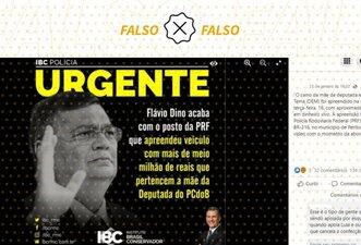Flávio Dino não fechou posto da PRF no Maranhão