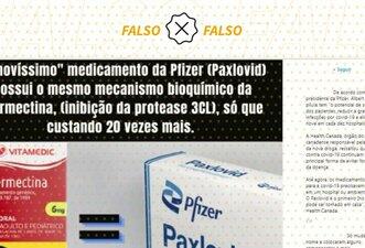 Ivermectina e antiviral da Pfizer não agem da mesma forma contra o novo coronavírus