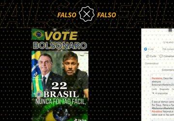 Vídeo mostra apoio de Neymar a Aécio Neves em 2014, não a Bolsonaro em 2022