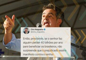 Tuíte de Ciro Nogueira iniciou onda desinformativa sobre Pix