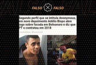 PF nega existência de novo depoimento em que Adélio incriminaria PT por facada em Bolsonaro