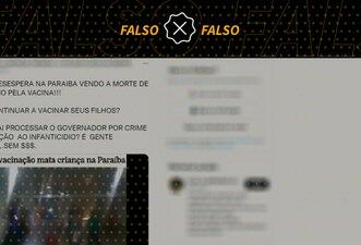 Vídeo que mostra pai desesperado em hospital é de 2019 e sem relação com vacinas