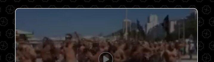 El video de militares corriendo por la playa es viejo y no tiene relación con el aislamiento social