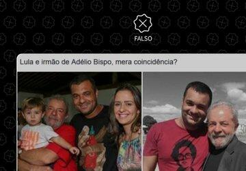 Homem que aparece em fotos com Lula não é irmão de Adélio Bispo