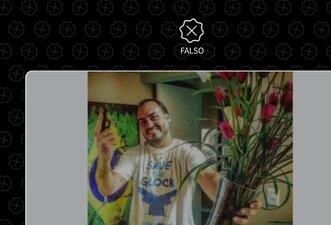 Carlos Bolsonaro não publicou foto com arma minutos após Marielle ser assassinada