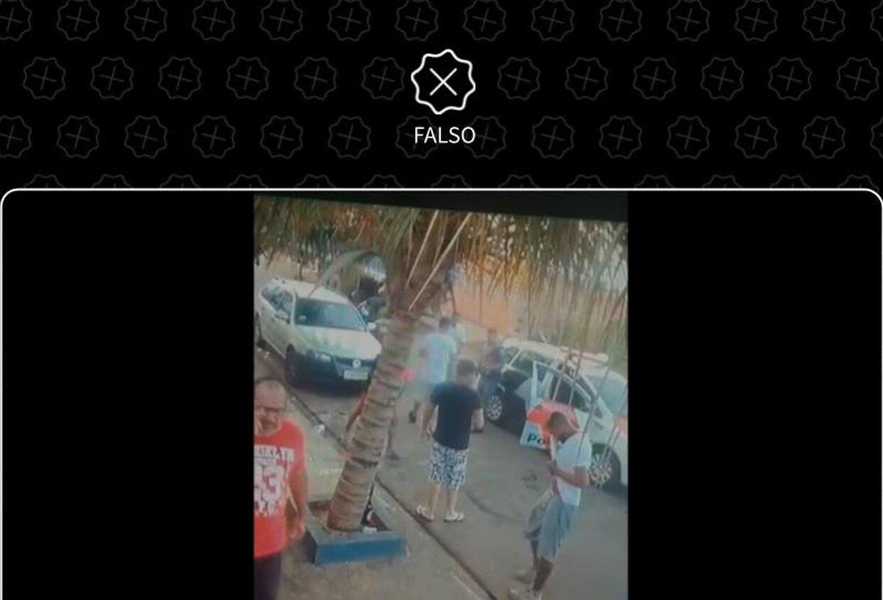 Vídeo que mostra policiais sendo agredidos não foi gravado em Paraisópolis