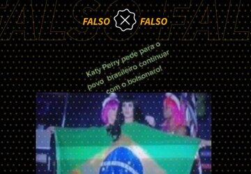 Katy Perry, Snoop Dogg e Will.i.am não declararam apoio a Bolsonaro