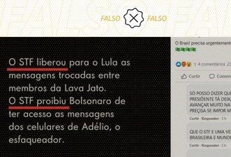STF não impediu defesa de Bolsonaro de acessar mensagens de Adélio Bispo