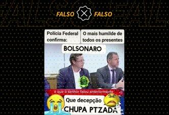 É falso que PF concluiu que Bolsonaro não usou recursos públicos com despesas pessoais