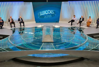 As checagens em tempo real do debate da TV Globo com os candidatos à Presidência