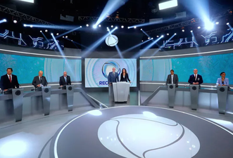 As checagens em tempo real do debate presidencial da Record