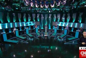 Checamos o debate presidencial de SBT, CNN Brasil, Nova Brasil FM, Estadão, Eldorado, Veja e Terra