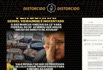 Geddel não foi inocentado em processo sobre R$ 51 milhões encontrados em malas