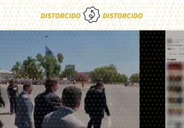 Vídeo que mostra recepção a Bolsonaro no Uruguai foi gravado em 2020