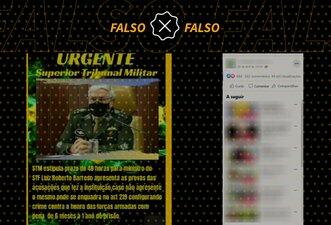 Não é verdade que STM intimou Barroso a provar acusações contra Forças Armadas