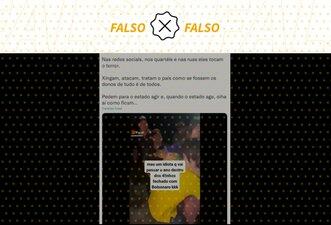 Vídeo retrata venezuelana sendo salva de sequestro, não bolsonarista sendo preso