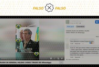 Áudio que compara juízes do STF a bandidos não foi gravado por general Heleno