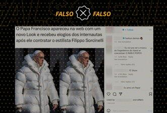 Foto que mostra papa Francisco com jaqueta branca foi gerada por inteligência artificial