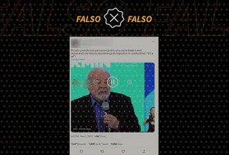 Lula não disse que idosos que reclamam do preço dos combustíveis devem andar a pé