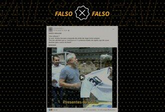 É falso que Lula deixou de devolver 11 contêineres de objetos à União