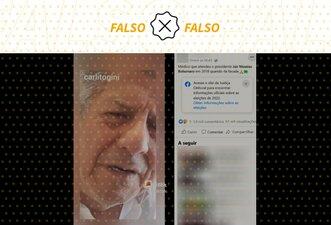 Homem que pede em vídeo ‘atitude’ de Bolsonaro não é médico que atendeu presidente