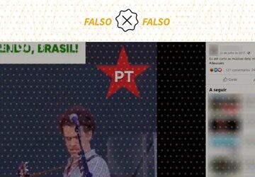 Público não gritou ‘mito’ após Nando Reis dizer ‘Fora Bolsonaro’ em Belo Horizonte