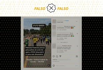 Exército não prendeu policiais federais em acampamento bolsonarista em Brasília