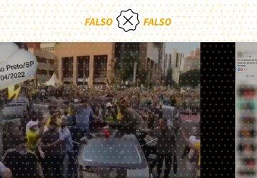 Vídeo mostra Bolsonaro no 7 de Setembro de 2021, não na feira Agrishow 2022
