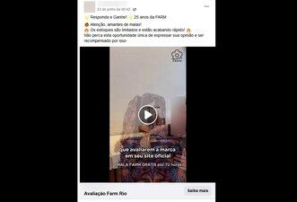 Golpe usa promoção falsa da Farm para roubar dinheiro e dados pessoais