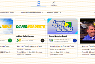 Sites que incentivam atos golpistas usam Google para anunciar e lucrar