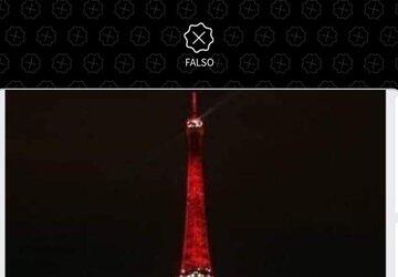 Imagem da Torre Eiffel engana novamente sobre homenagem a Lula