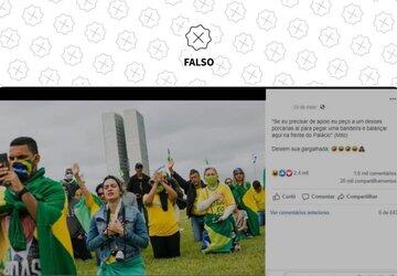 Bolsonaro não chamou apoiadores de ‘porcarias’ em reunião com ministros