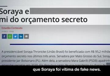 Anúncio de Thronicke engana ao dizer que uso de emendas do orçamento secreto é ‘fake news’