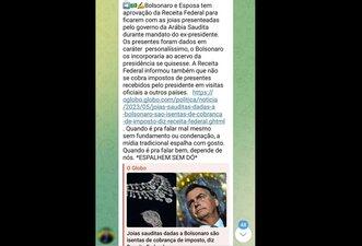 Receita Federal não permitiu que Bolsonaro ficasse com joias sauditas