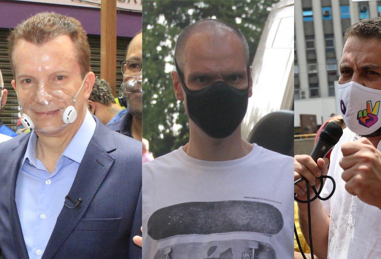 Russomanno, Covas e Boulos se contradizem em declarações e propostas