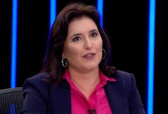 Checamos a entrevista de Simone Tebet ao Jornal Nacional